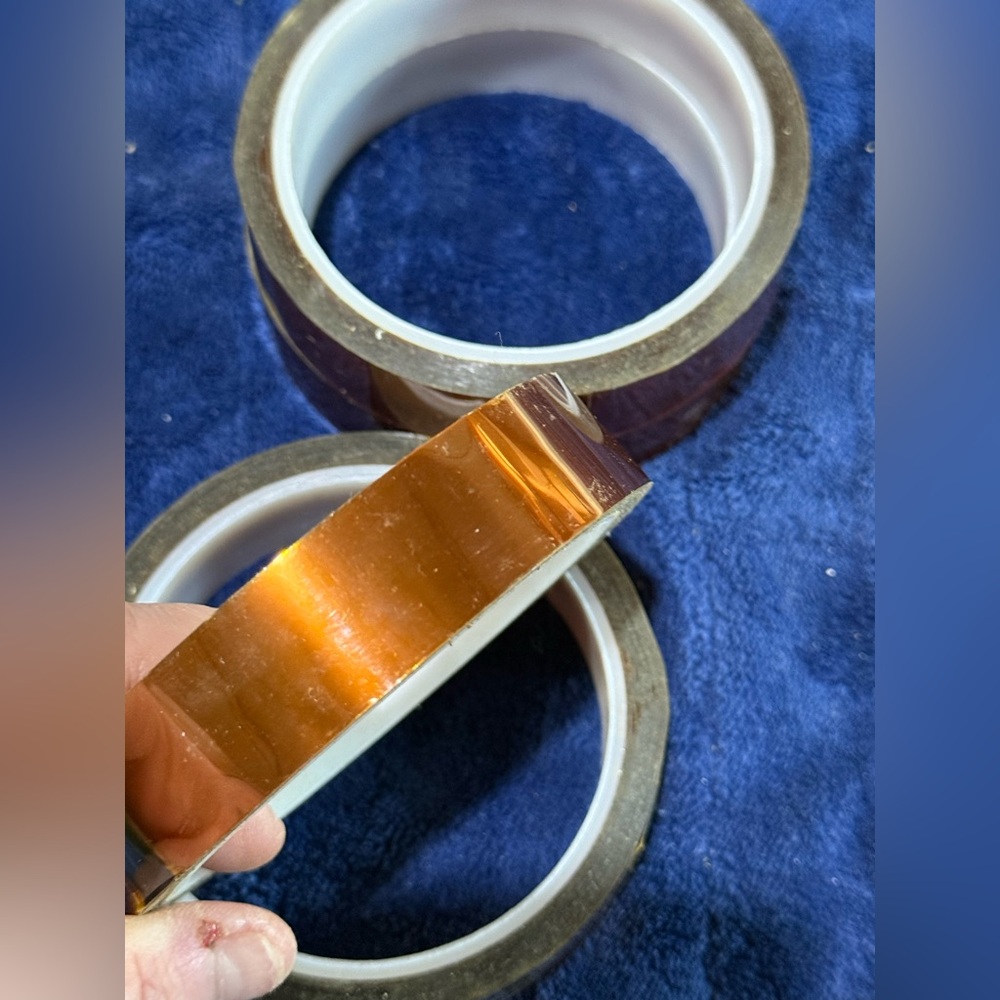 Brown heat resistant tape for crafting- 4 Rolls - Picture 2 of 2